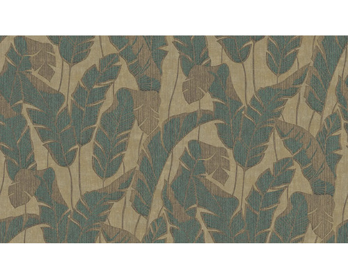 Behang met bladerpatroon
