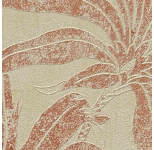 Close-up van een patroonbehang met plantmotieven