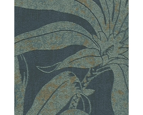 Behang met plantenmotief