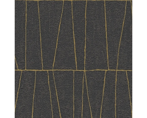 Behang met geometrisch lijnenpatroon