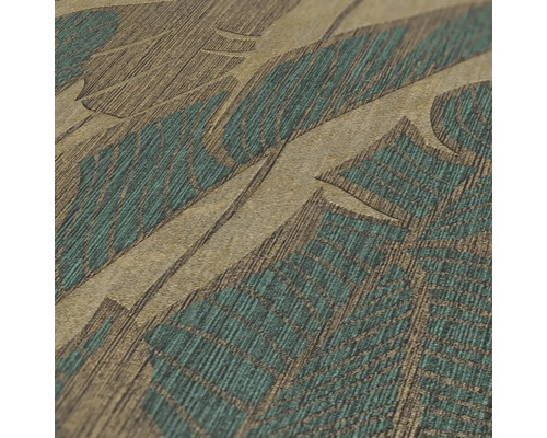 Detailopname van een gestructureerd behang met abstract patroon