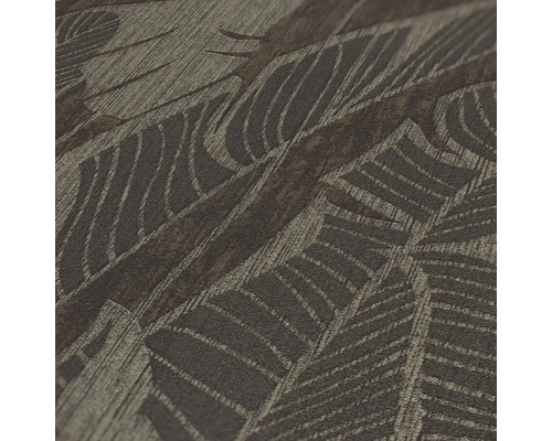 Close-up van een behang met verenontwerp