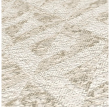 Detailopname van een textielbehang met fijne structuur