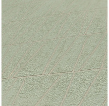 Close-up van een gestructureerd vinylbehang met geometrisch patroon