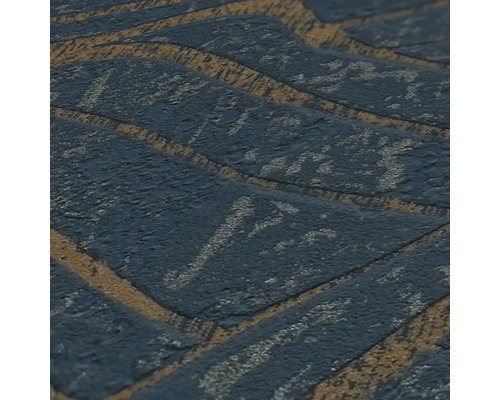 Detailweergave van een gestructureerd behang met baksteenpatroon