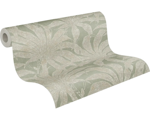 Behangrol met palmmotief