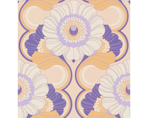 Behangpatroon met bloemmotief