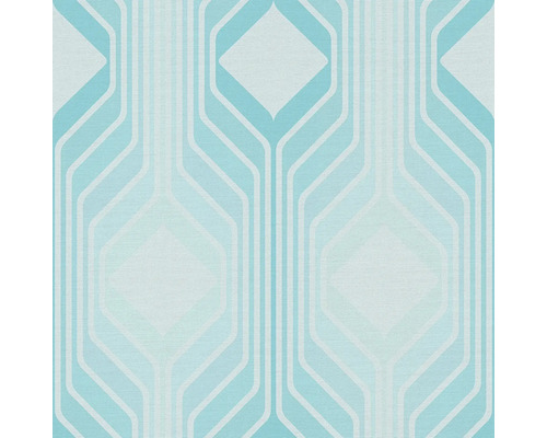 Behang met geometrisch patroon en ruiten