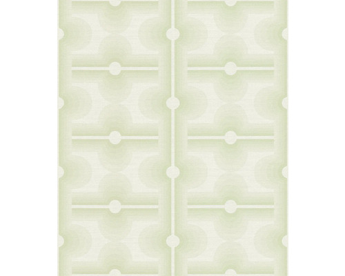 Behang met cirkels en lijnen patroon