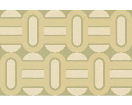 Behang met geometrisch kettingpatroon