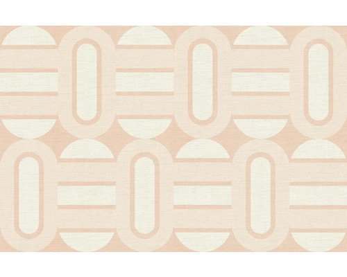 Behang met geometrische cirkelmotieven