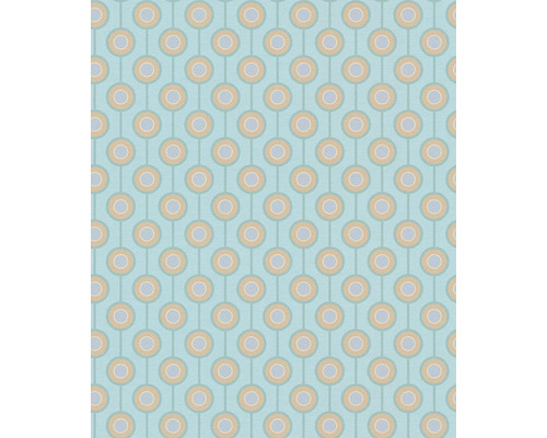 Behang met cirkelpatroon