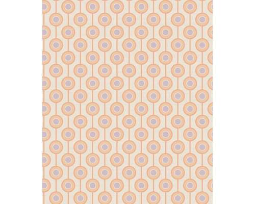 Behang met een geometrisch stippenpatroon