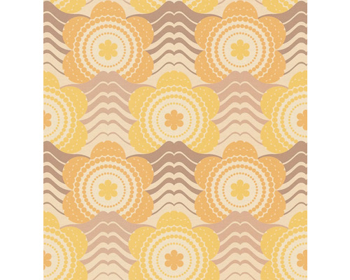 Bloemenbehang met bloemmotief