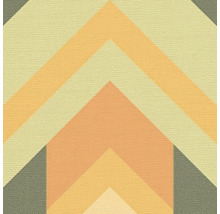 Behang met geometrisch zigzagpatroon