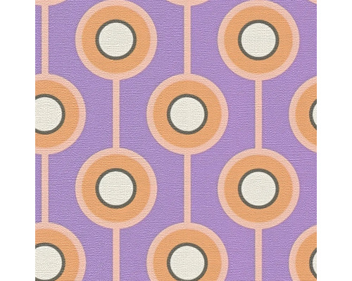 Behang met cirkelpatroon