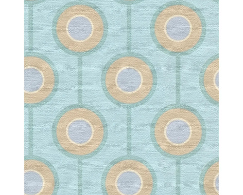 Behang met cirkelpatroon