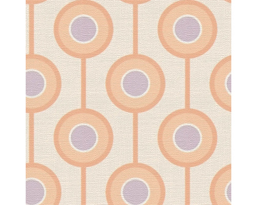 Behang met cirkelpatroon