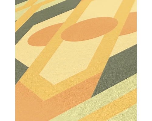 Behang met geometrisch patroon