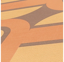 Behang met patroon in retrodesign