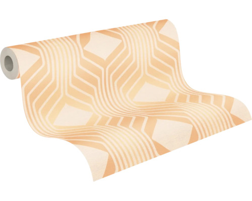 Rol behang met geometrisch patroon