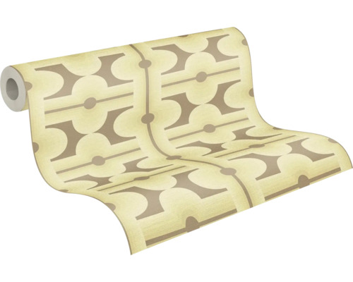 Behangrol met geometrisch patroon