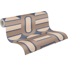 Rol behang met geometrisch patroon