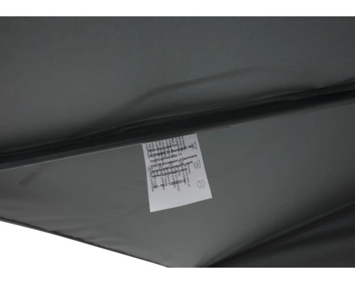 Label met fabrikantinformatie