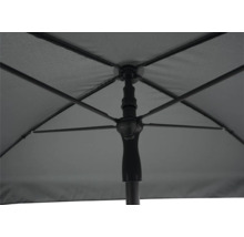 SOLUNA Parasol Cannes grijs 140x210 cm