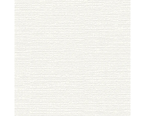 Close-up van een wit vliesbehang met fijne structuur