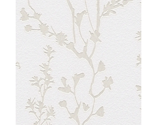 Behang met bloemmotief