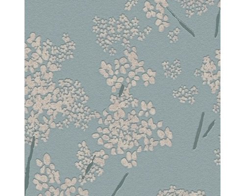 Behang met bloemmotief