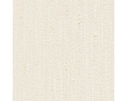 Close-up van een gestructureerd, lichtkleurig behang.