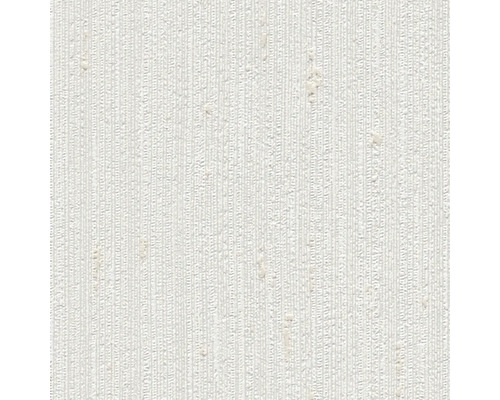 Close-up van een wit vliesbehang met fijne structuur