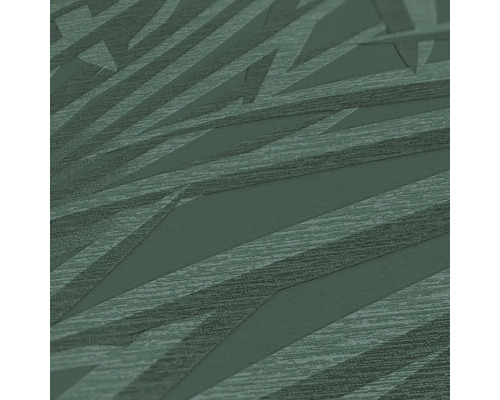 Close-up van een gestructureerd behang met grafisch patroon