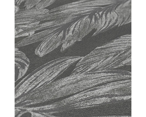 Close-up van een behang met bladerpatroon