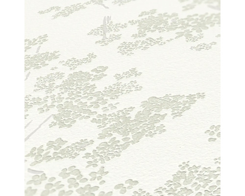 Behang met bloemmotief