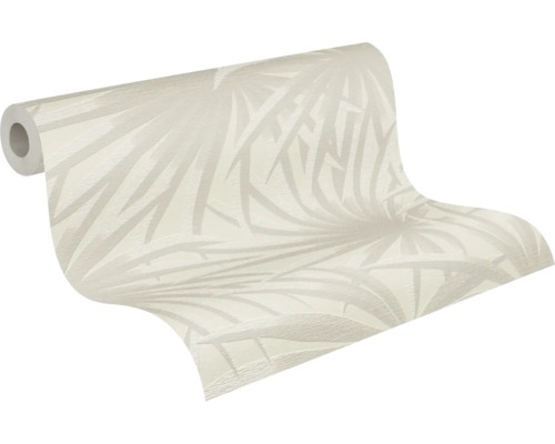 Behangrol met palmbladdermotief