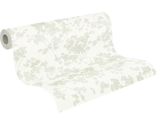 Behangrol met bloemmotief