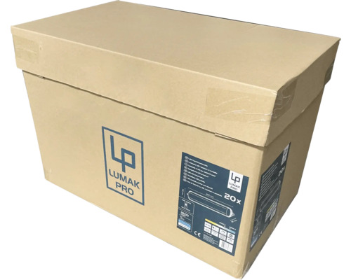 Karton met Lumak Pro ledbuizen
