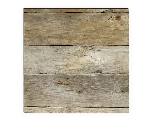 Decoratieve plaat met houtlook