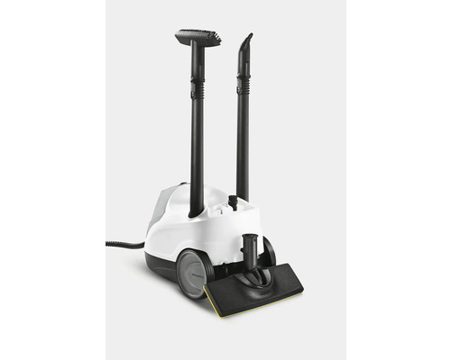 Stoomreiniger met accessoiremondstukken voor diverse reinigingstaken