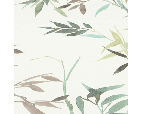 Decor met bladeren en planten