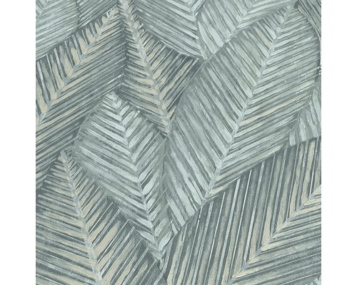 Behang met bladerpatroon