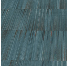 Close-up van textiele vloertegels met lineair patroon