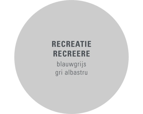 Recreatie kleurselectie