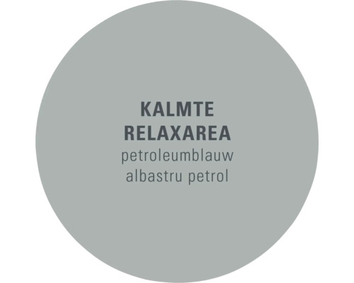 Kalmte Relaxarea Petrolblauwe kleur