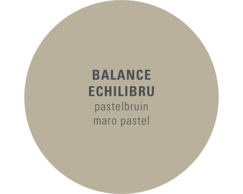 Kleurmonster Balance, pastelbruin