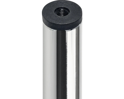 Metalen tafelpoten met schroefdraad en rubberen voet