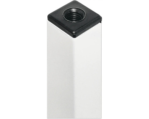 Vierkante buis met schroefdraadinzet